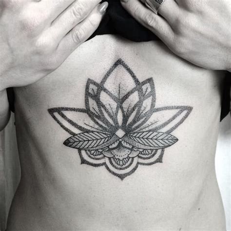 elegant sternum tattoos|45 of the Best Sternum Tattoos Out There for Women